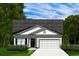 Charming one-story home with a landscaped yard, and a two-car garage at 1029 Jase Dr., Longs, SC 29568