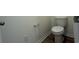 This bathroom has a standard white toilet with a closed lid at 1029 Jase Dr., Longs, SC 29568