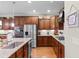 Well-equipped kitchen featuring stainless steel appliances, granite countertops, and plenty of cabinet storage at 1035 Brentford Pl., Myrtle Beach, SC 29579
