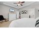 Bright main bedroom with modern furnishings, a TV, and neutral color palette at 1035 Brentford Pl., Myrtle Beach, SC 29579
