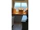 Window seat in bedroom with ocean view at 1311 S Ocean Blvd. # B-1, North Myrtle Beach, SC 29582