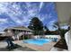 Inviting pool and spacious backyard, perfect for outdoor activities and entertaining at 134 Mohican Dr., Georgetown, SC 29440