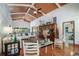Spacious living room with vaulted ceilings and lots of natural light at 134 Mohican Dr., Georgetown, SC 29440