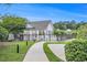 Welcoming community clubhouse with well-kept grounds and a charming entrance at 1379 Cottage Dr., Myrtle Beach, SC 29577