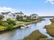 Elegant waterfront homes with private docks and boat access to the beautiful waters at 172 Colony Point Dr., Georgetown, SC 29440