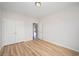 Spacious bedroom featuring wood floors and a closet, neutraly painted at 178 Six Mile Creek Dr., Georgetown, SC 29440