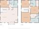 Detailed floor plan showcasing the layout of the living room, kitchen, bedrooms, and bathrooms at 18 Coastal Breeze Trail, Pawleys Island, SC 29585