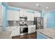 Well-equipped kitchen with stainless steel appliances and granite countertops at 1808 Zodiac Court, Myrtle Beach, SC 29577