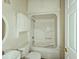 Bathroom featuring tub and shower, vanity, medicine cabinet, toilet and painted white walls at 185 Lander Dr., Conway, SC 29526