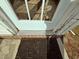 Home's entrance with a weathered door, showing character and potential at 185 Lander Dr., Conway, SC 29526
