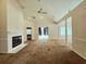 Spacious living room with fireplace and plenty of natural light at 185 Lander Dr., Conway, SC 29526