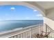Balcony ocean view showing a seating area with a clear view of the beautiful scenery at 2000 Ocean Blvd. N # Ph12, Myrtle Beach, SC 29577