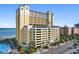 Camelot by the Sea resort is a high-rise condo building with ocean views and a parking garage at 2000 Ocean Blvd. N # Ph12, Myrtle Beach, SC 29577