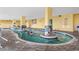 Indoor pool with a unique design and lighting at 2000 Ocean Blvd. N # Ph12, Myrtle Beach, SC 29577