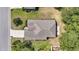Overhead view of a single-Gathering home featuring a well-kept roof and driveway at 205 Carriage Lake Dr., Little River, SC 29566