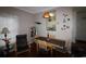 The dining area is open to the living area and a peek-through view of the kitchen at 2090 Cross Gate Blvd # 301, Myrtle Beach, SC 29575