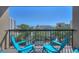 Enjoy the ocean view from this private balcony with comfortable seating and unobstructed views at 210 75Th Ave N # 4042, Myrtle Beach, SC 29572