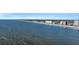Stunning coastal view of beachfront condos and a beautiful sandy beach shoreline at 2311 S Ocean Blvd. # 430, Myrtle Beach, SC 29577