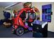 Exciting game room featuring modern racing game arcade with bright lights and fun decor at 3000 Ocean Blvd. N # 508, Myrtle Beach, SC 29577