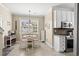 Bright eat-in kitchen area with a large window and updated appliances at 4355 Willoughby Ln. # 401, Myrtle Beach, SC 29577