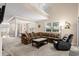 Comfortable living space featuring open floor plan and comfortable seating at 4355 Willoughby Ln. # 401, Myrtle Beach, SC 29577
