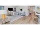 Comfortable living room with stylish furnishings, a modern TV, and seamless flow at 493 Blissful Ln., Little River, SC 29566