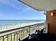 Enjoy ocean views from this condo's private balcony at 5300 N Ocean Blvd. # 1102, Myrtle Beach, SC 29577