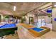 Fun recreation room offering billiards, shuffleboard, and ping pong for entertainment at 5300 Ocean Blvd. N # 903, Myrtle Beach, SC 29577