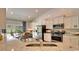 Modern kitchen featuring stainless steel appliances, granite countertops, and ample cabinet space at 541 Magnolia Terrace Dr, Myrtle Beach, SC 29579