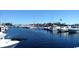 Scenic marina view with numerous yachts docked and clear blue skies above at 541 Magnolia Terrace Dr, Myrtle Beach, SC 29579