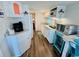 Efficient kitchen layout with modern appliances and a cozy breakfast bar, perfect for meal prep at 6001 - 1864 S Kings Hwy., Myrtle Beach, SC 29575