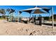 Beachside playground with climbing structures and shade sails at 6001 - 1864 S Kings Hwy., Myrtle Beach, SC 29575