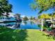 Scenic view of waterway with lush landscaping and colorful homes at 6001 - 1864 S Kings Hwy., Myrtle Beach, SC 29575