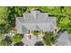 Aerial view of the community featuring well-maintained roofs, parking areas, and verdant landscaping at 601 Hillside Dr. # 4424, North Myrtle Beach, SC 29582