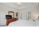 Comfortable main bedroom with ample closet space and ensuite bathroom access at 6015 Catalina Dr. # 332, North Myrtle Beach, SC 29582
