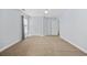 Comfortable bedroom featuring neutral carpeting and double door closet at 854 Falkirk St., Myrtle Beach, SC 29579
