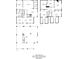 Detailed floor plan showcasing layout of home and garage at 854 Falkirk St., Myrtle Beach, SC 29579