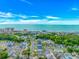 Panoramic aerial view showcasing the community near the coastline at 934 Tiffany Ln., North Myrtle Beach, SC 29582