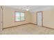 Cozy bedroom featuring a ceiling fan, and large window at 934 Tiffany Ln., North Myrtle Beach, SC 29582