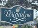 Brigadune sign with floral landscaping welcomes you to the sands beach club resort at 9500 Shore Dr. # 17B, Myrtle Beach, SC 29572