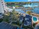 An aerial view showcases this property's scenic location, including a pool and golf course views at 9551 Edgerton Dr. # C-6, Myrtle Beach, SC 29572
