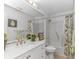 Cozy bathroom with a shower and sink at 9551 Edgerton Dr. # C-6, Myrtle Beach, SC 29572