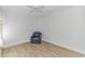 Minimalist bedroom with laminate flooring and lots of light at 9551 Edgerton Dr. # C-6, Myrtle Beach, SC 29572
