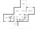 Detailed floor plan showcasing the layout of the home, including room dimensions at 9661 Shore Dr. # B-3, Myrtle Beach, SC 29572