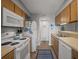 Functional kitchen equipped with essential appliances, ample cabinet space, and a clean, efficient design at 9661 Shore Dr. # B-3, Myrtle Beach, SC 29572