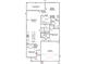 Detailed floor plan showcasing the layout of the home, including bedrooms, kitchen, and living spaces at 1109 Hainer Place Dr, Conway, SC 29526