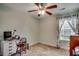 Empty bedroom with desk, chair and natural light at 113 Camrose Way, Myrtle Beach, SC 29588