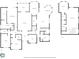 Detailed floor plan showing the layout of the rooms in the home at 1206 Spinnaker Dr., North Myrtle Beach, SC 29582