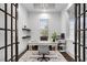 Home office space with natural light, modern decor, and stylish furnishings at 1279 Fiddlehead Way, Myrtle Beach, SC 29579