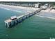 Scenic view of a pier extending into the ocean, offering recreational opportunities at 1360 Turkey Ridge Rd. # A, Surfside Beach, SC 29575